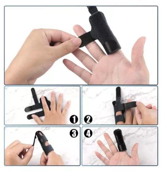 Ferula Inmovilizador Para Dedo Con Velcro Ajustable-3