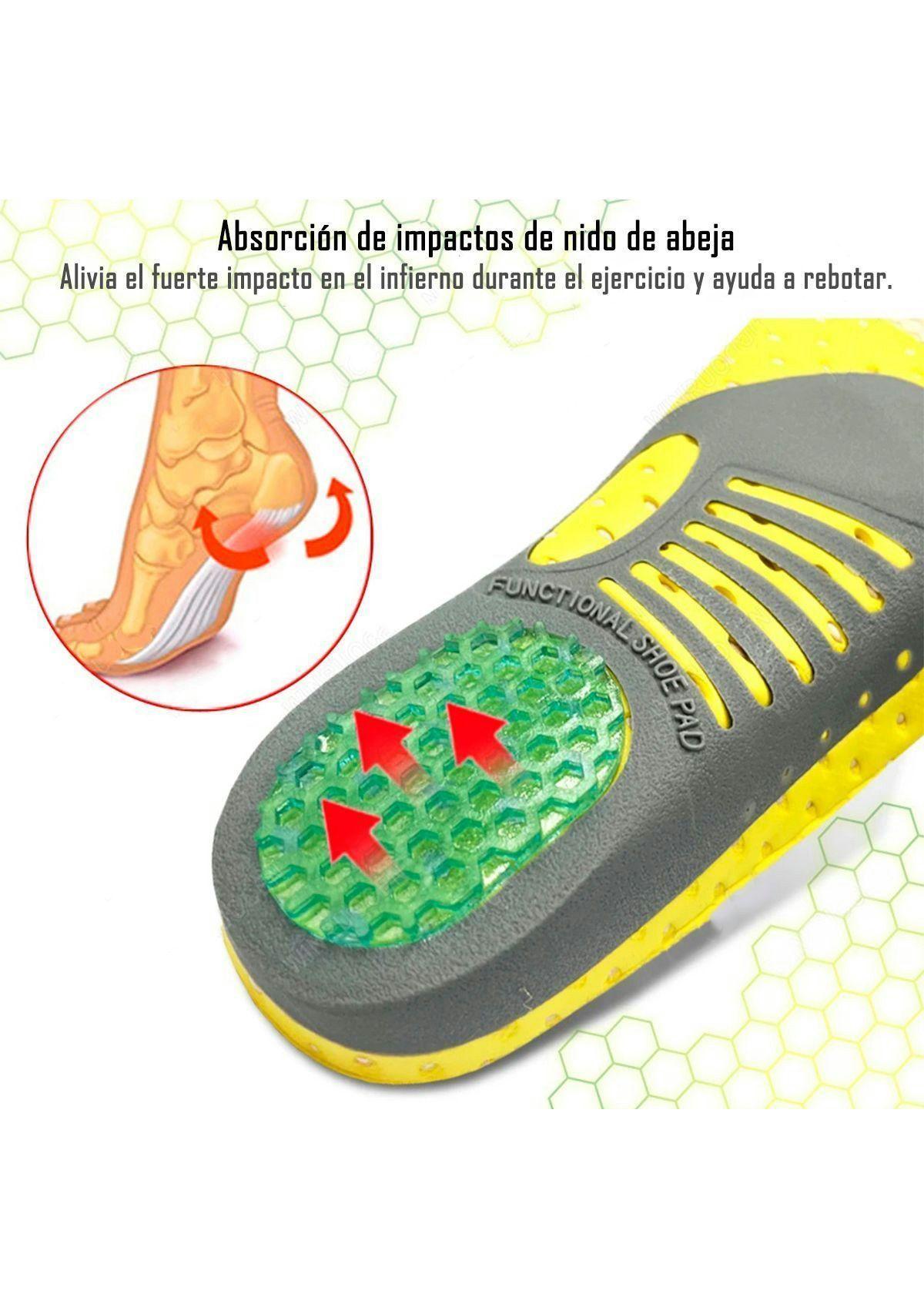 Plantillas Ortopédicas Premium Fascitis Plantar Talla 35-40-2