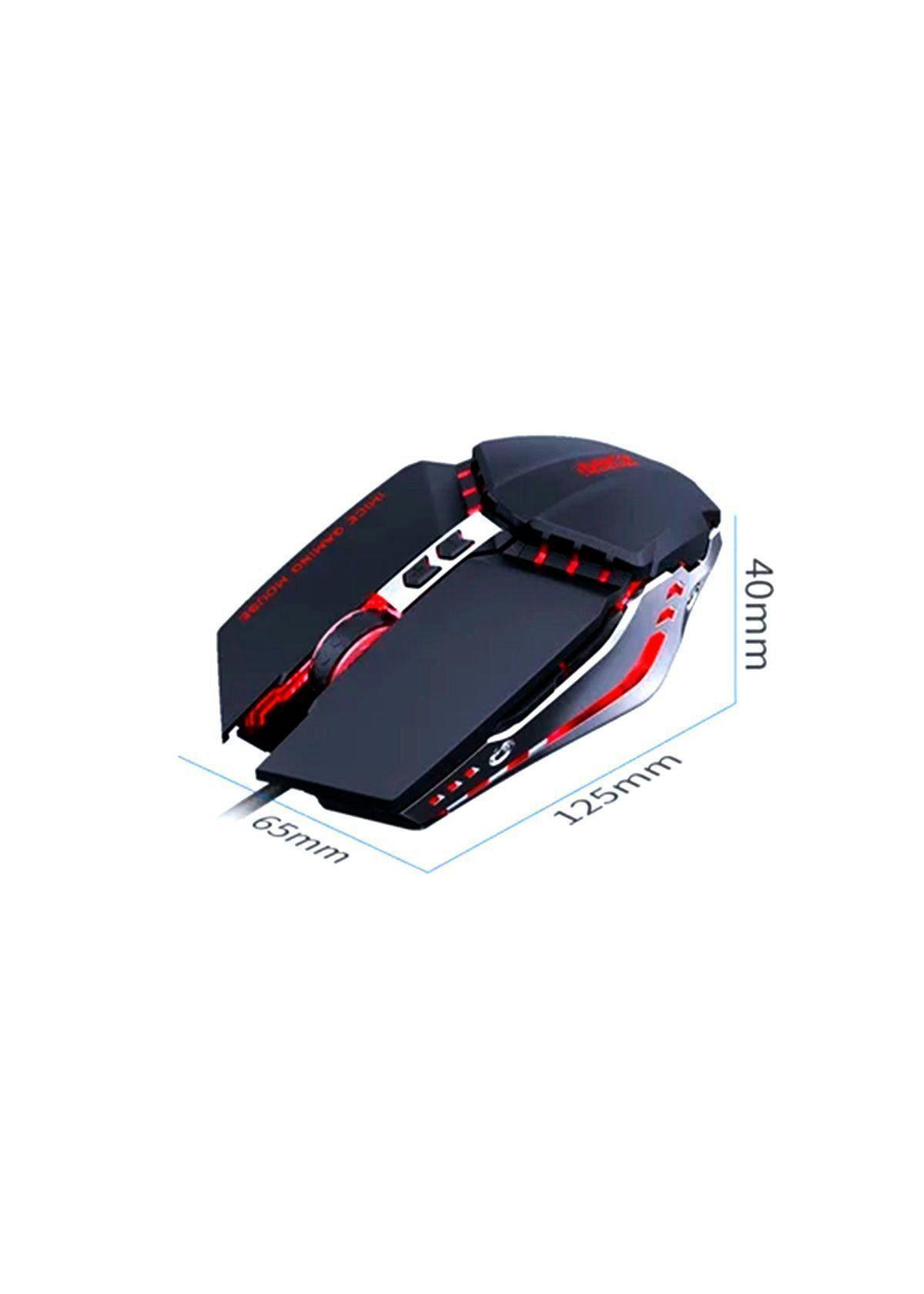Mouse Gamer RGB iMice T80 3200 DPI Iluminado Maus Gamer-4