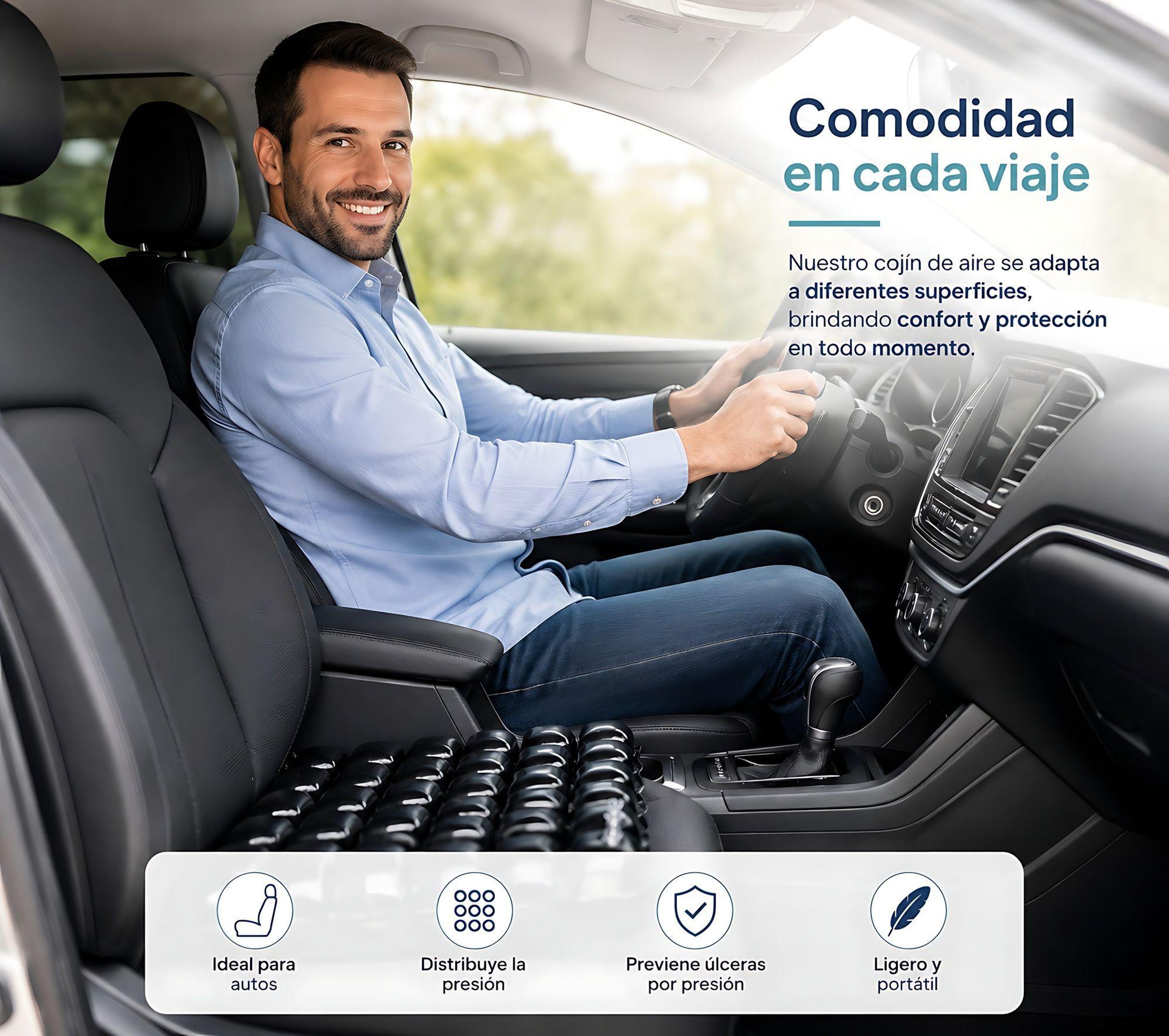 Cojin de Flotacion Seca Antiescaras Celdas De Aire Con Funda-4