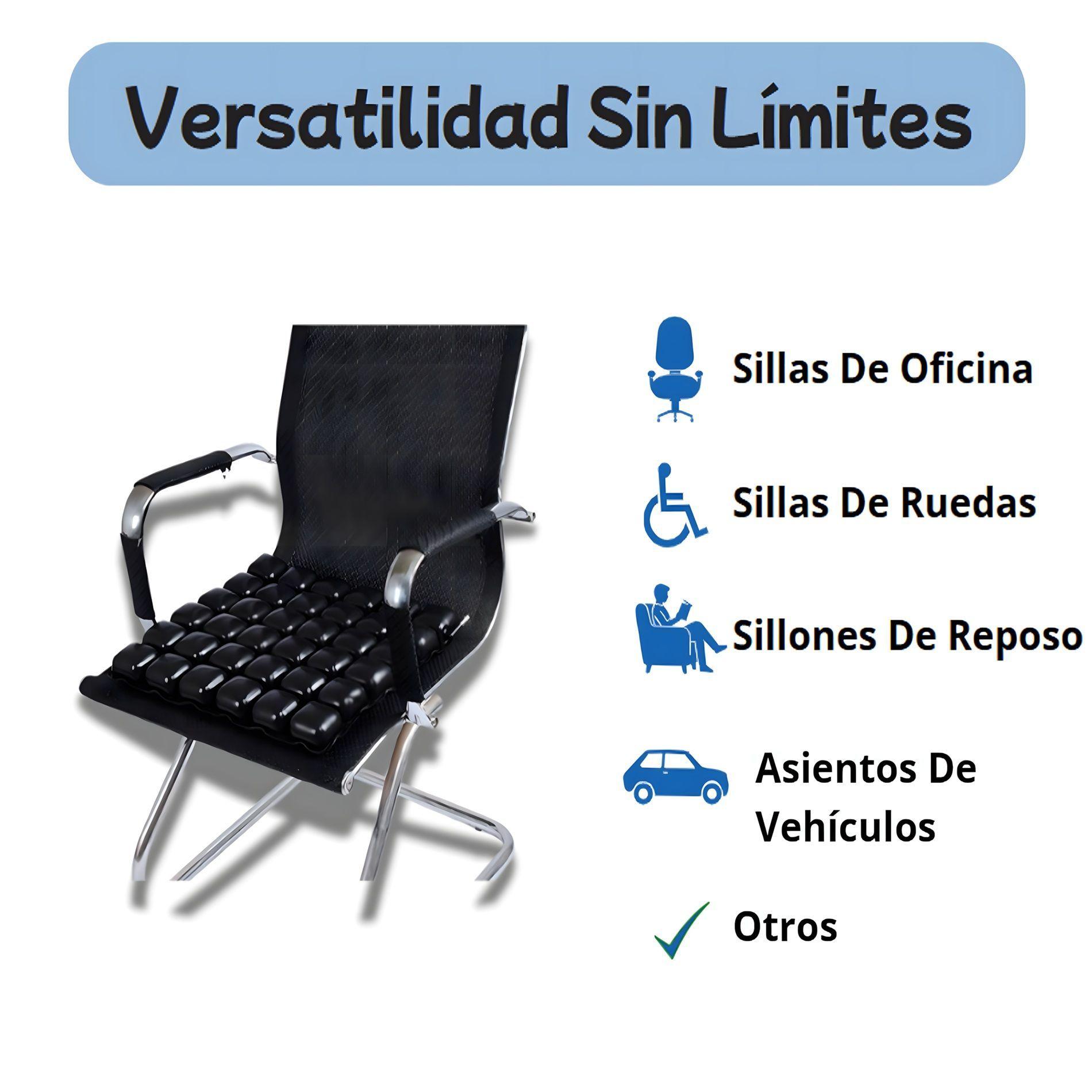 Cojin de Flotacion Seca Antiescaras Celdas De Aire Con Funda-7