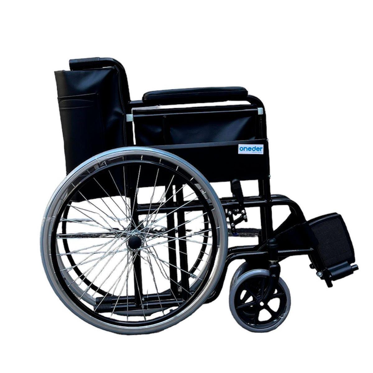 Silla De Ruedas Estándar Liviana Negra Oneder-2