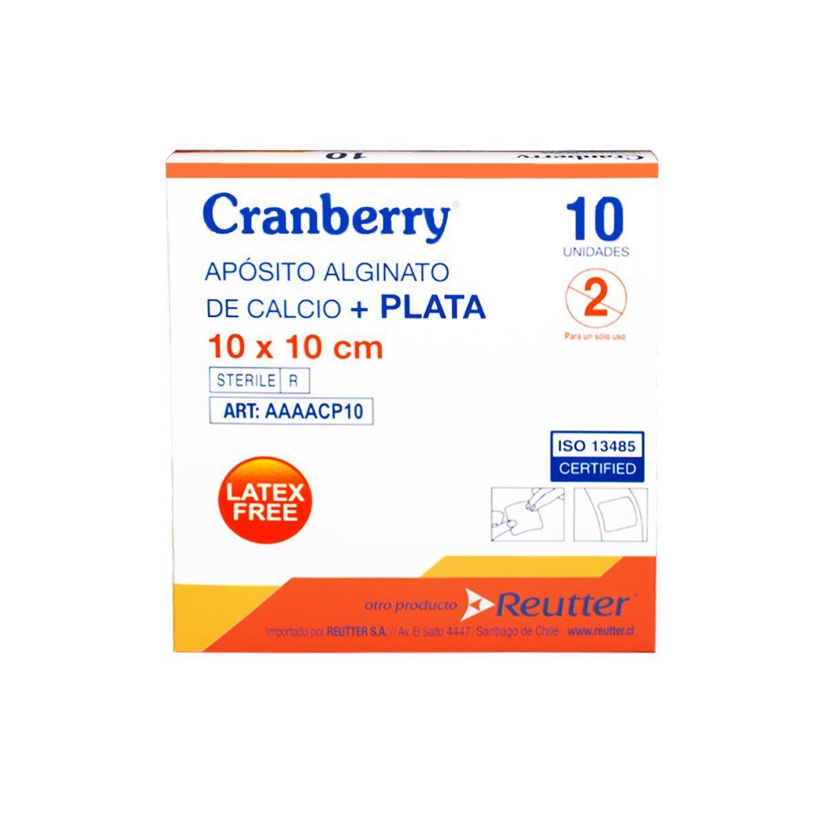 Apósito Alginato De Calcio + Plata 10x10 - Pack De 5 Und-0