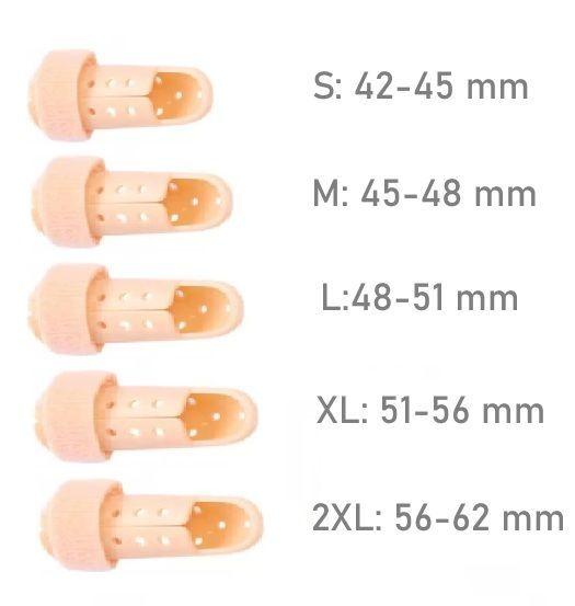 Ferula Inmovilizador De Dedo Ajustable Artritis De Extension Beige-1