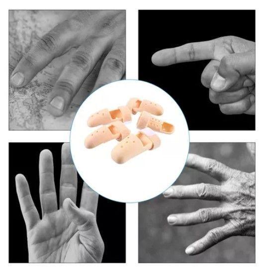 Ferula Inmovilizador De Dedo Ajustable Artritis De Extension Beige-5