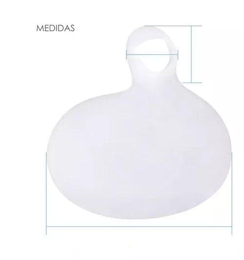 Almohadilla Plantilla De Silicona Gel Para Pie Metatarso Blanco-2