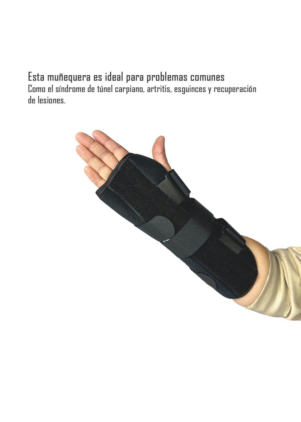 Ortesis Inmovilizador Muñeca Ferula Palmar Dorsal Talla L Derecha-1