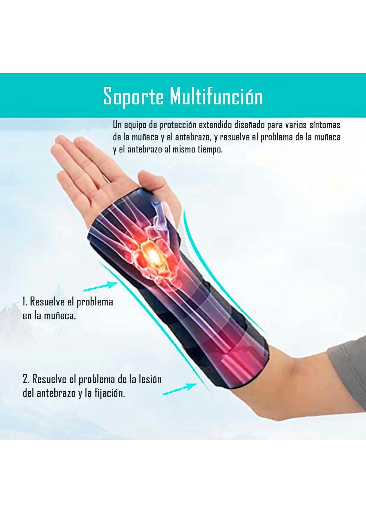 Ortesis Inmovilizador Muñeca Ferula Palmar Dorsal Talla L Derecha-2