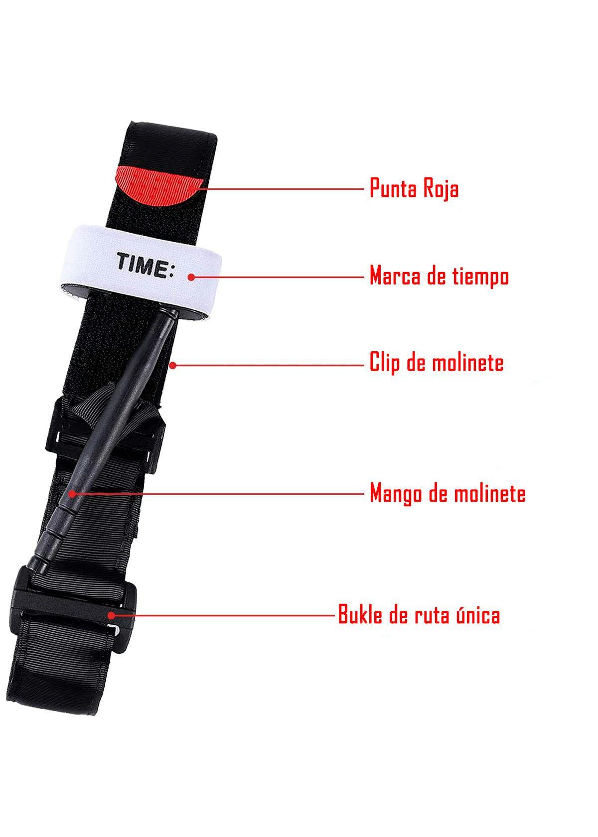 Torniquete Tactico Primeros Auxilios Portatil-2