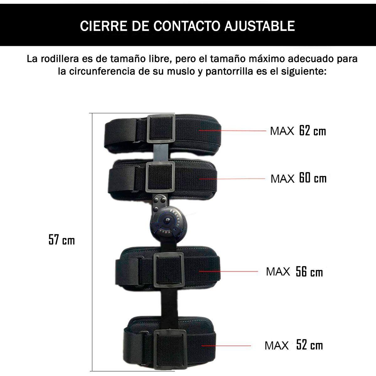 Rodillera Ortopedica Articulada Con Bisagra Soporte Rotula-3