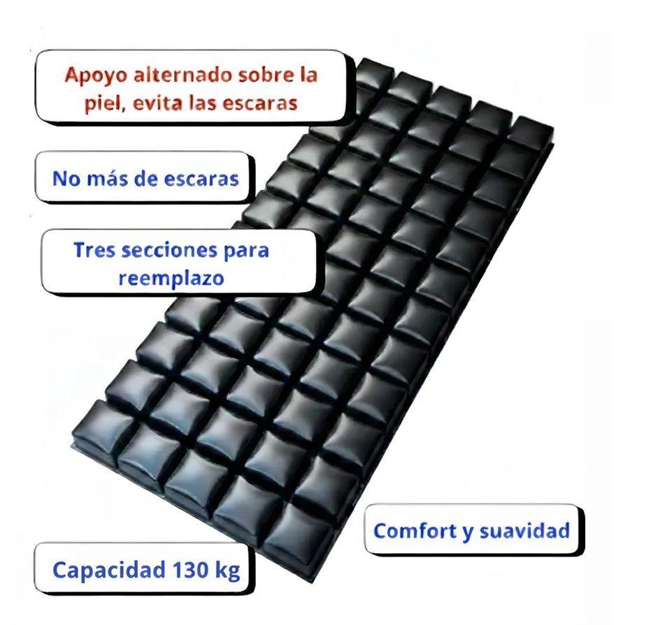 Colchon Antiescaras 3 Secciones Inflable De Flotación Seca-1