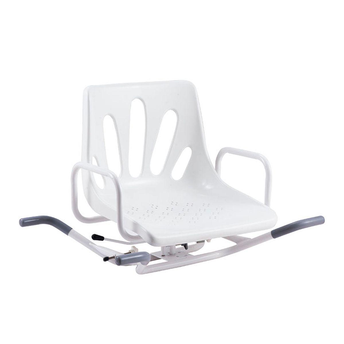 Silla De Ducha O Tina Giratoria Con Apoya Brazo-0