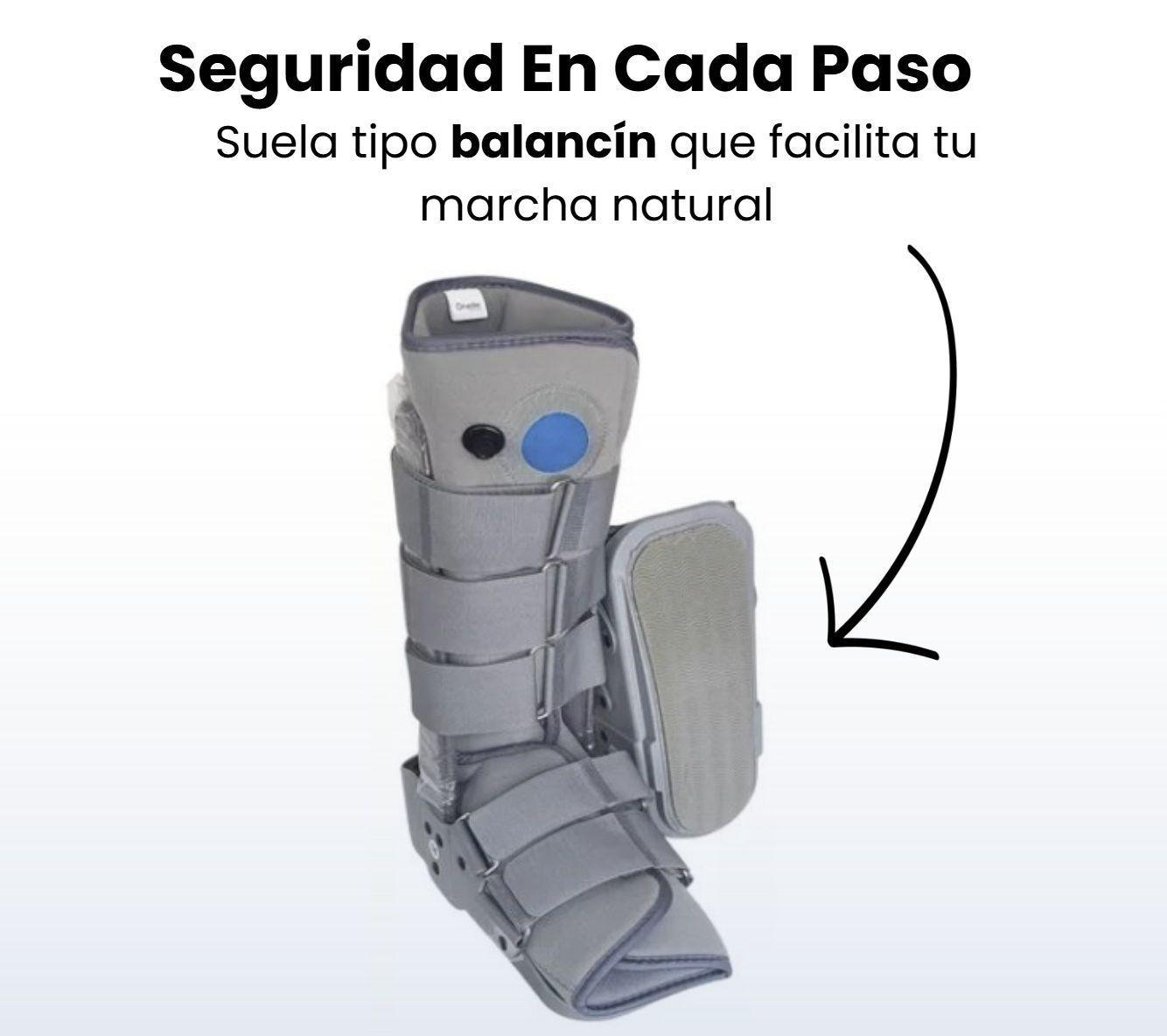 Bota Ortopédica Larga Cam Walker Alta Para Pie Oneder-2