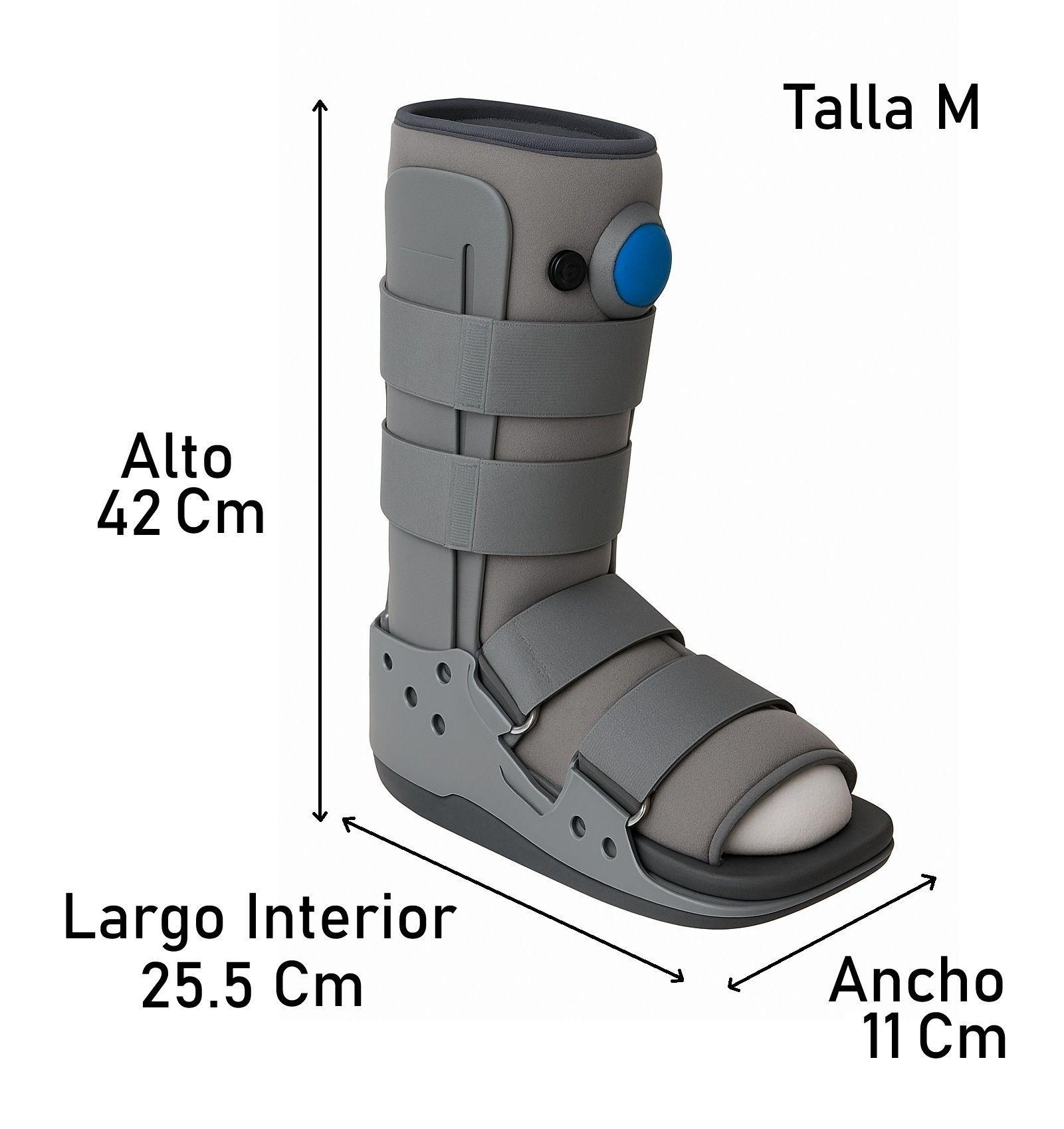 Bota Ortopédica Larga Cam Walker Alta Para Pie Oneder-5