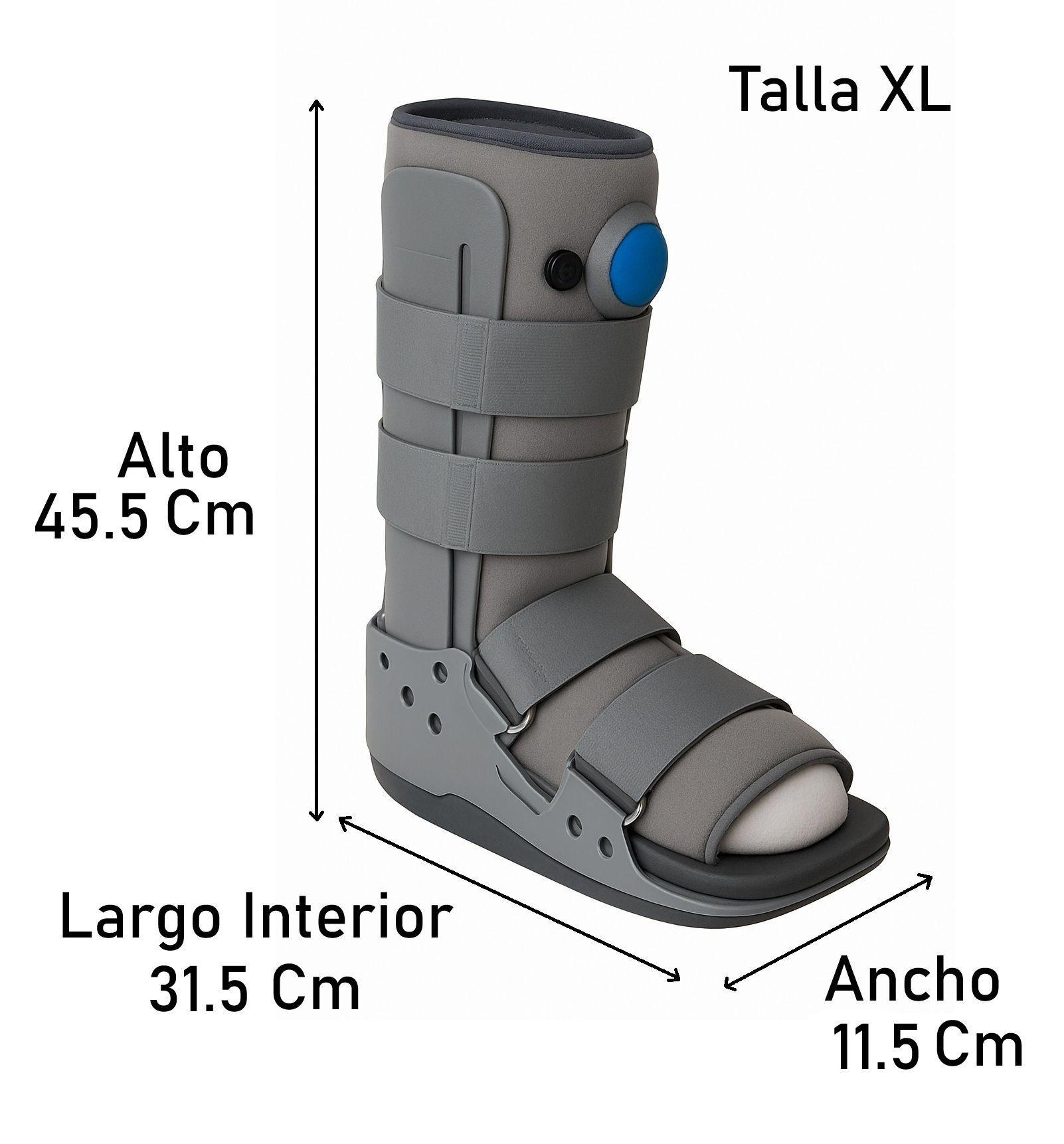 Bota Ortopédica Larga Cam Walker Alta Para Pie Oneder-7