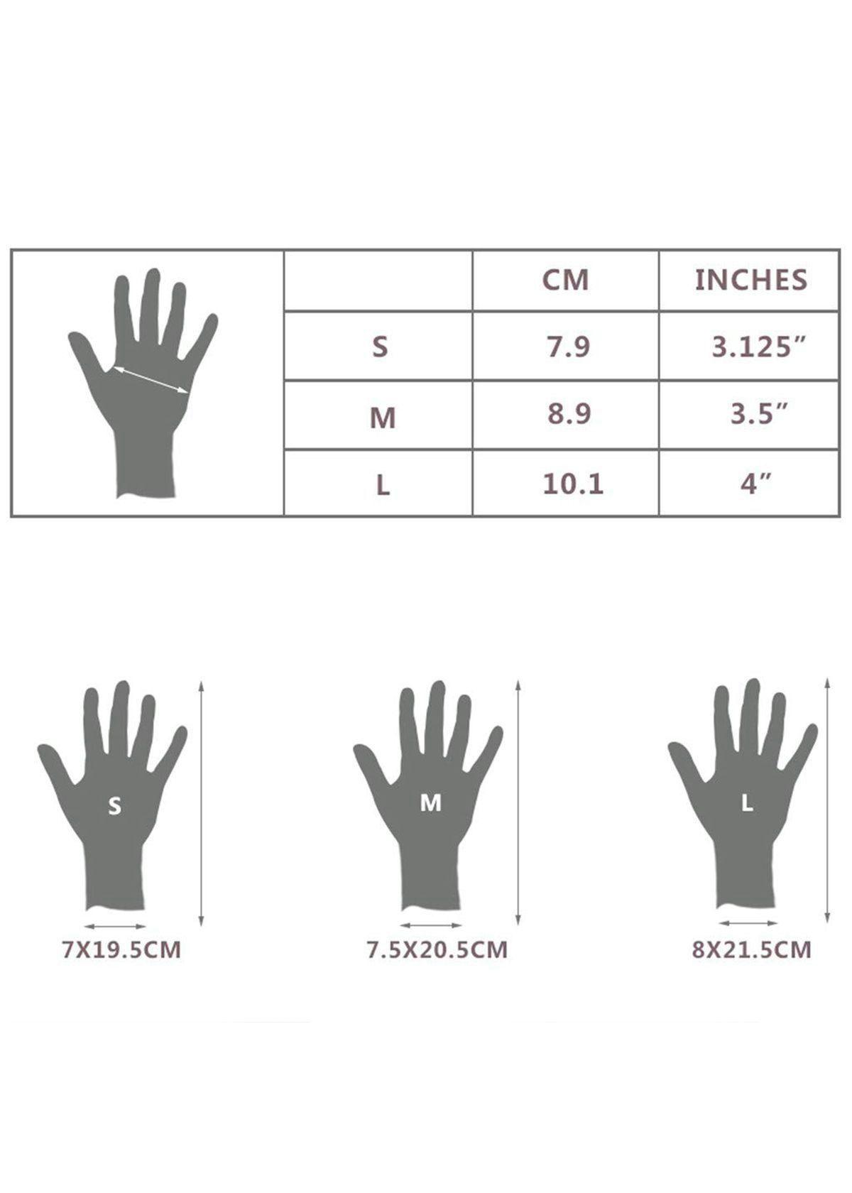 Guantes De Compresión Para Artritis Artrosis Tenditis Negro L-3