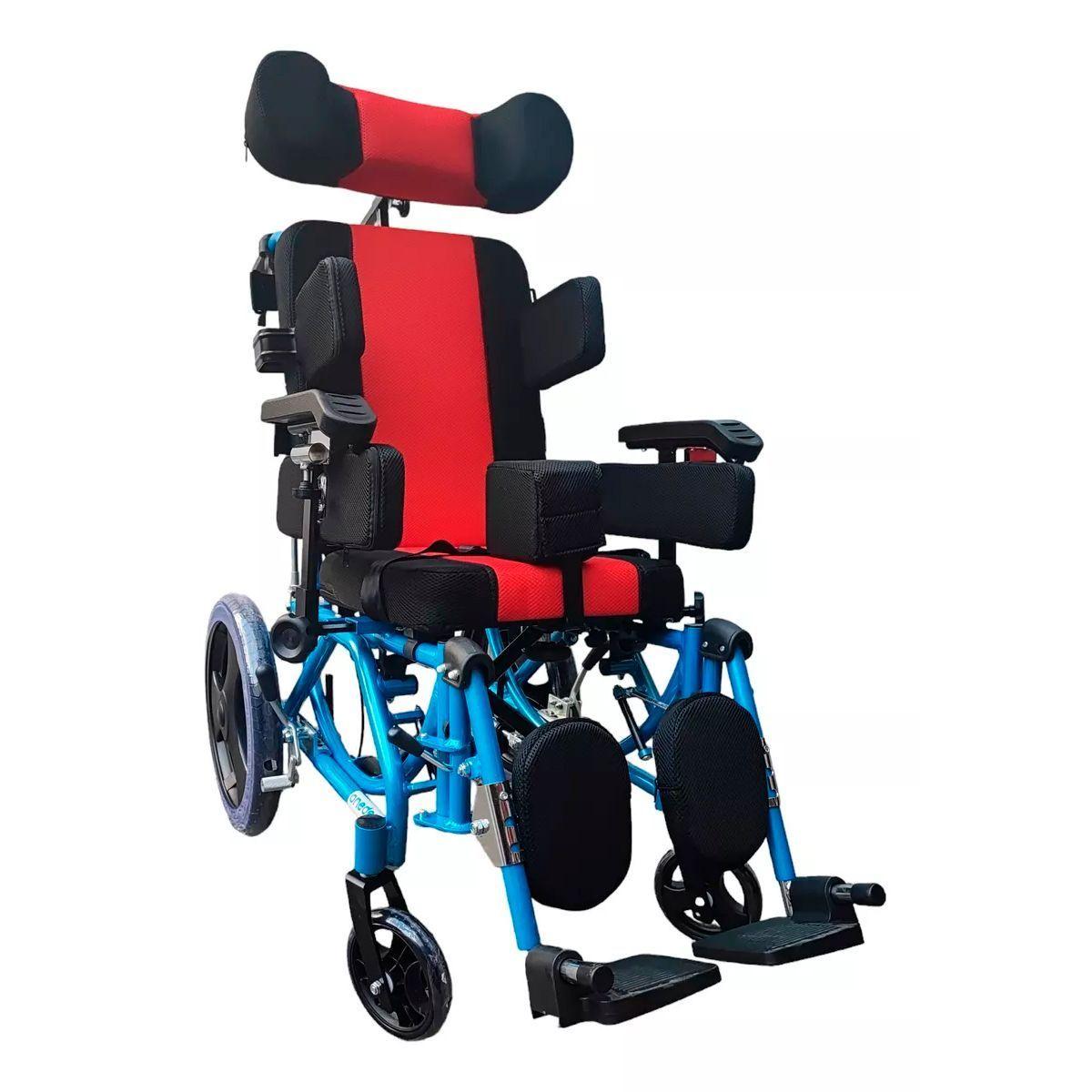 Silla De Ruedas Neurológica Pediatrica Con Bandeja Oneder-3