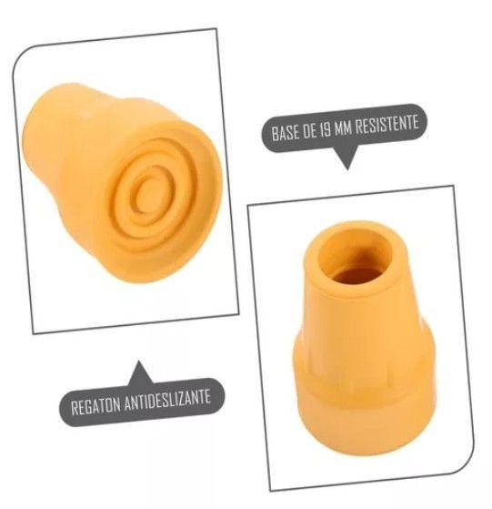 Regaton Base De Goma Para Baston Muleta Pack 2 Unid 19 Mm-4