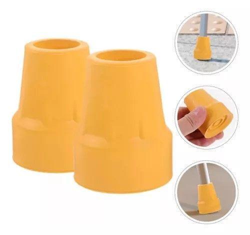 Regaton Base De Goma Para Baston Muleta Pack 2 Unid 19 Mm-2