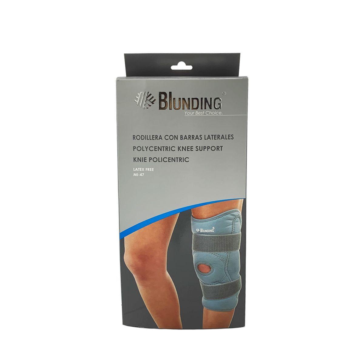 Rodillera Policentrica Con Barras Laterales Blunding Talla XL-5