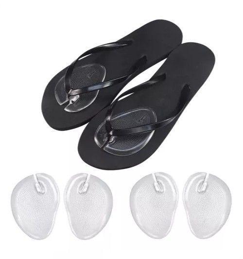 Almohadillas Sandalias Metatarsianas Silicona Para Dedo 1 Par-3