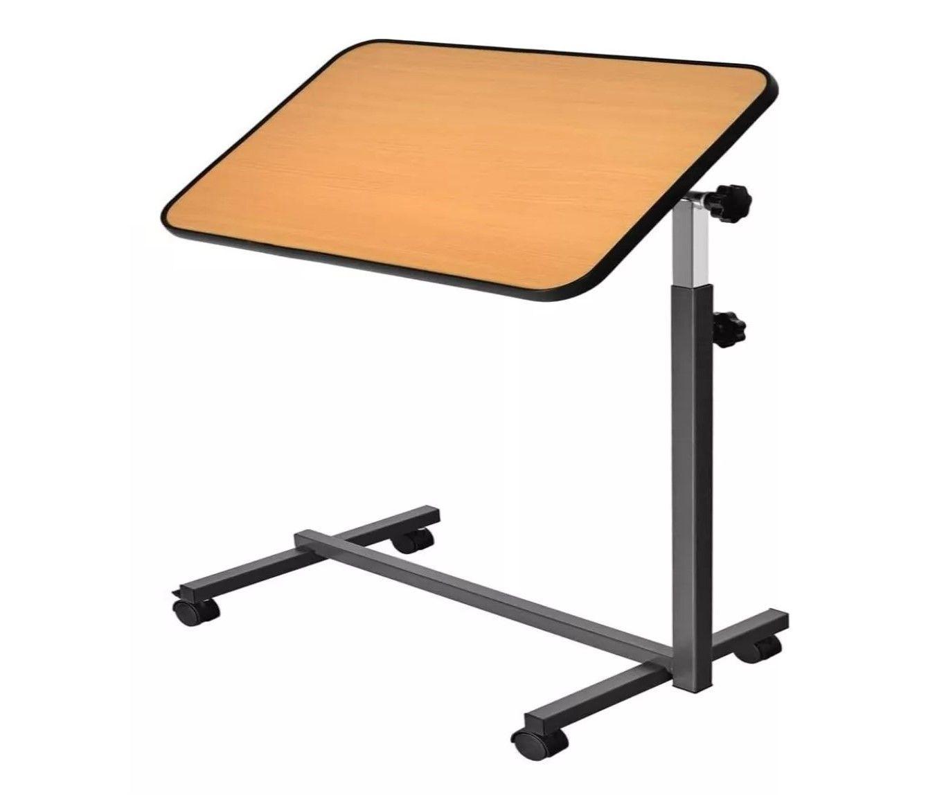 Mesa Reclinable Lateral Hospitalario Cama Altura Ajustable-0