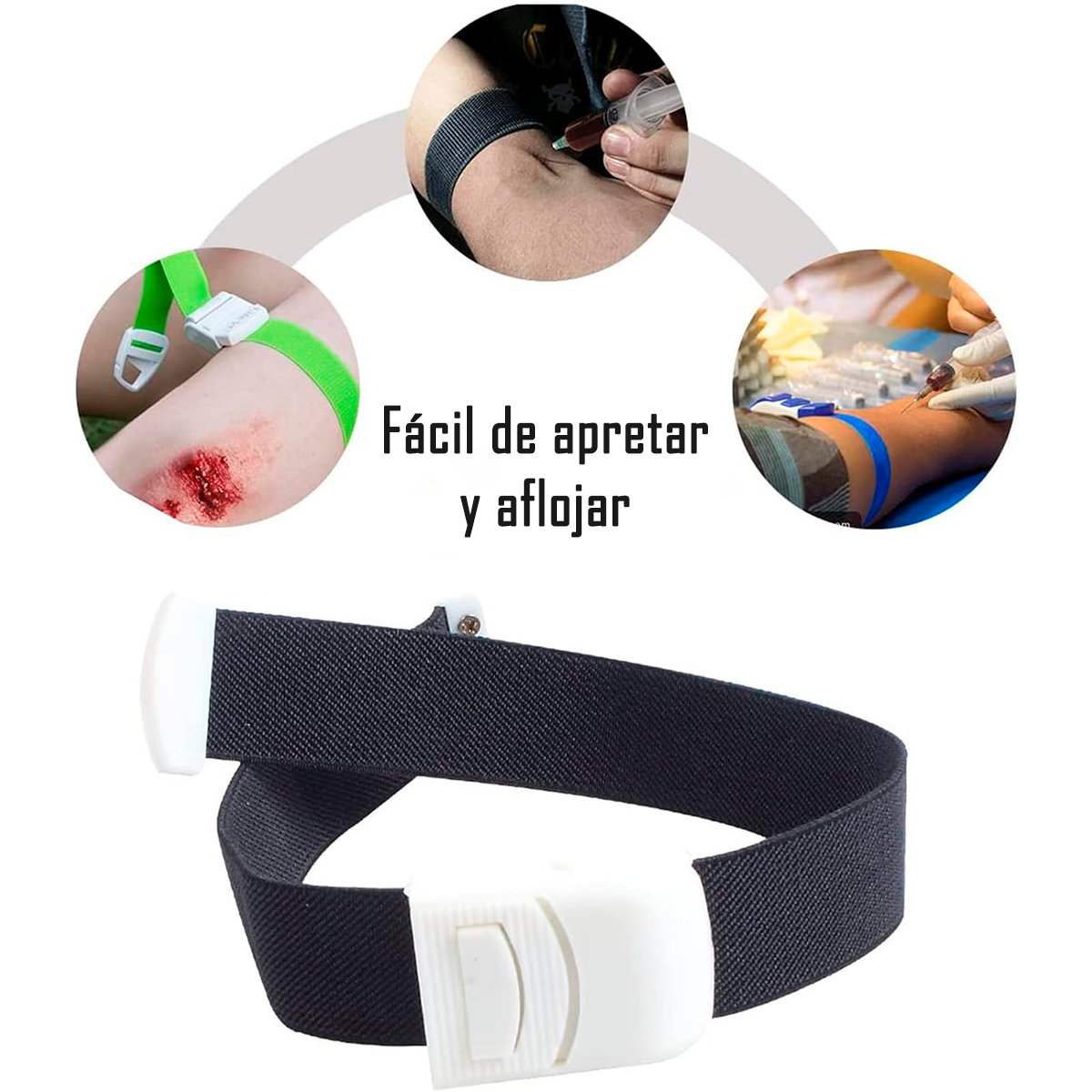 Ligadura Toma De Muestras Kid Pediatrica Variedad De Colores-2