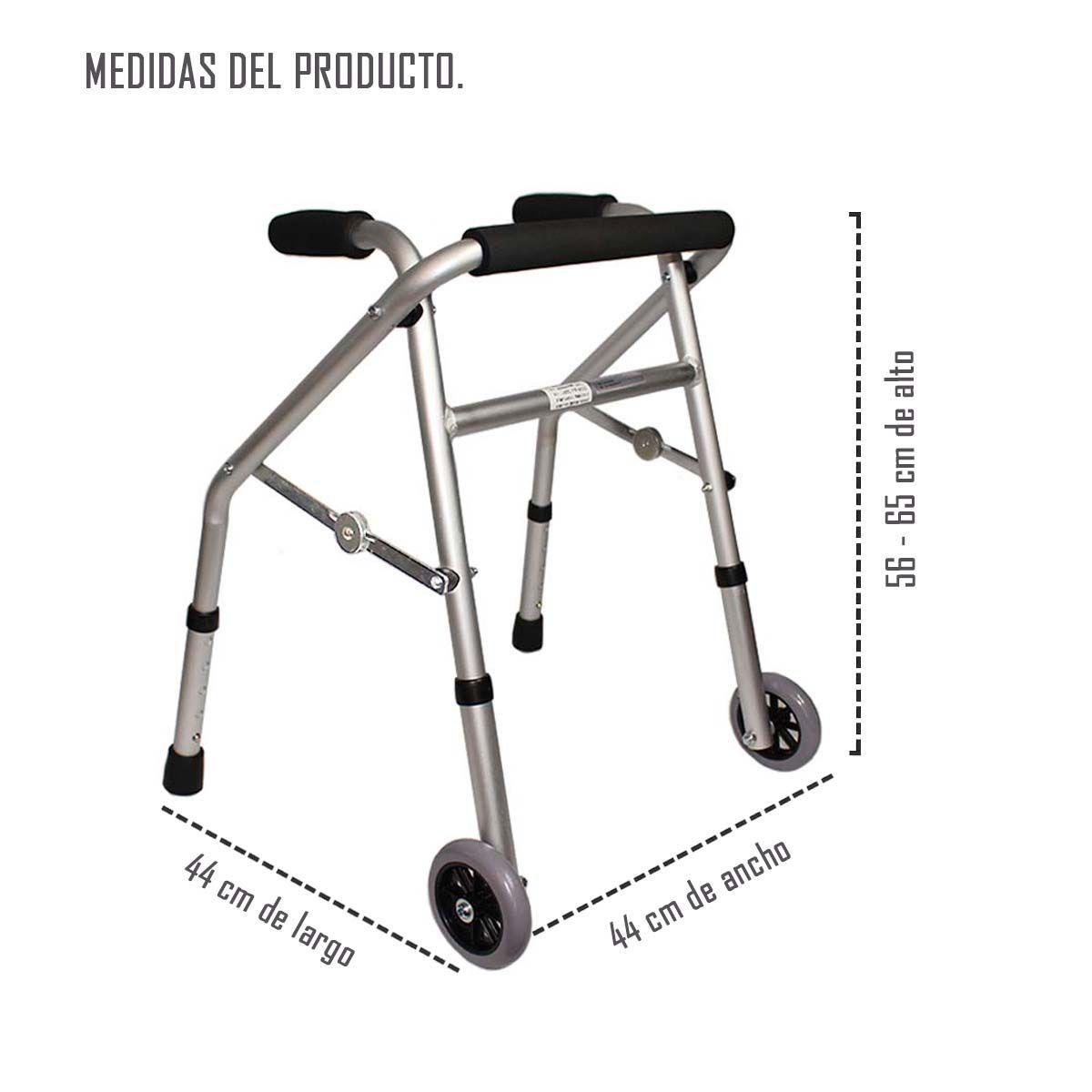 Andador Ortopedico Infantil Pediatrico Con Ruedas Plegable-3