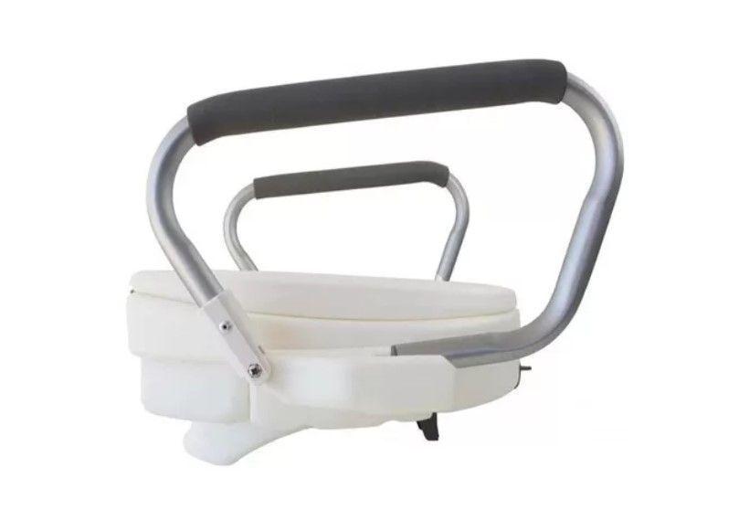 Alza Bañó Con Apoyabrazos Y Tapa 714A-3