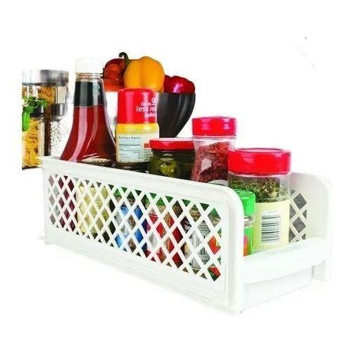 Cajas Cestas Organizadoras Dos Niveles Deslizable-3