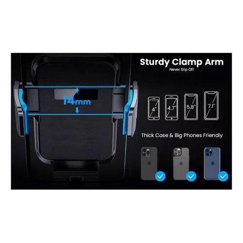 Soporte Para Coche Con Ventosa Central De Carga Inalámbrica-1