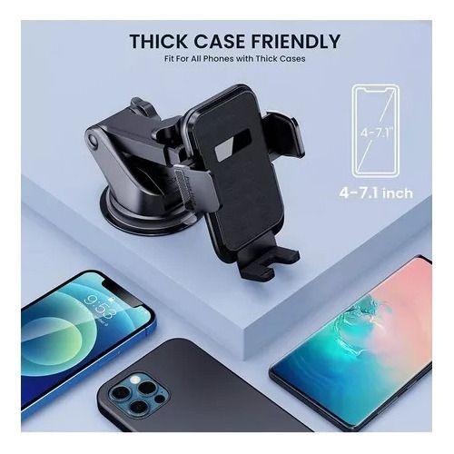 Soporte Para Coche Con Ventosa Central De Carga Inalámbrica-2