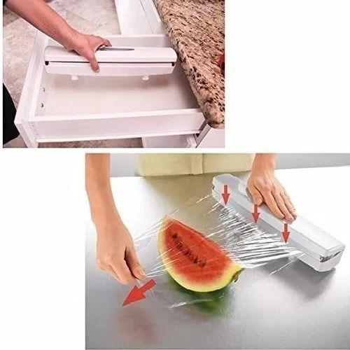 Dispensador De Papel Alusa-aluminio-plástico Cocina-1