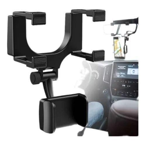 Soporte Para Teléfono Espejo Retrovisor Celular-1
