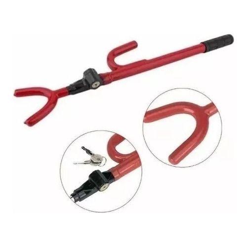 Traba Volante Seguridad Para Auto Con Llave Antirrobo-2