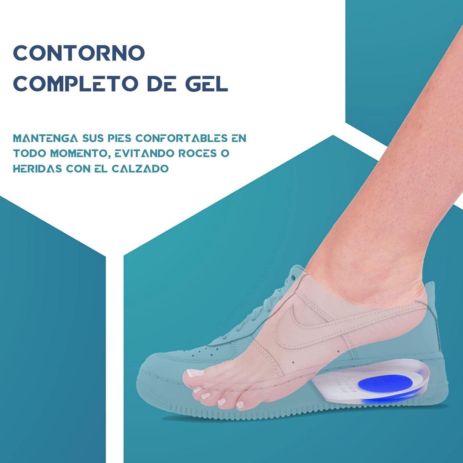 Taloneras de Silicona Performance Rozenberg TP1 - 2 Pares-4
