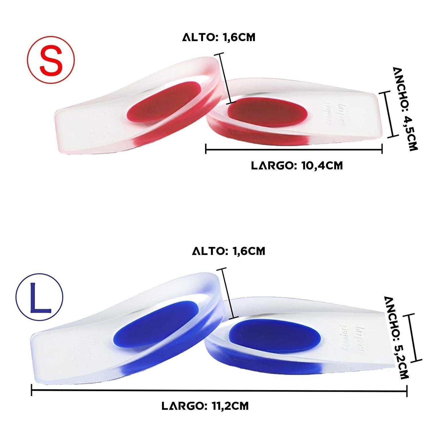Taloneras de Silicona Performance Rozenberg TP1 - 2 Pares-2