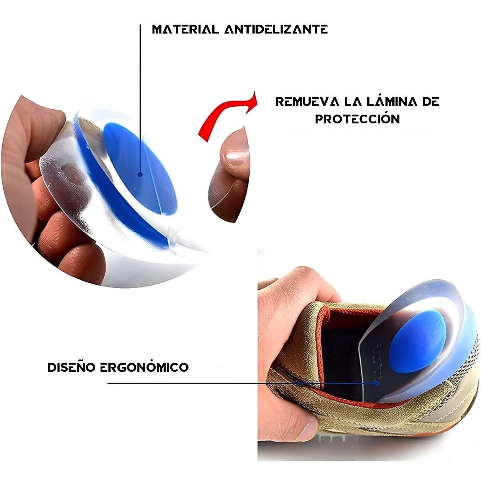Taloneras de Silicona Performance Rozenberg TP1 - 2 Pares-1