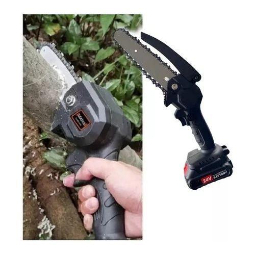 Motosierra Eléctrica Inalambrica Portátil De 4 Pulgadas-4