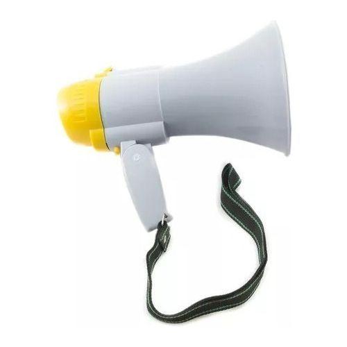Megafono Portatil Grabador De Voz Sirena 200mt Recargable-0