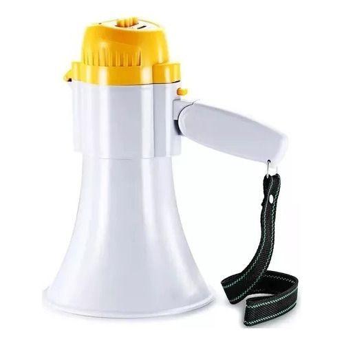 Megafono Portatil Grabador De Voz Sirena 200mt Recargable-2
