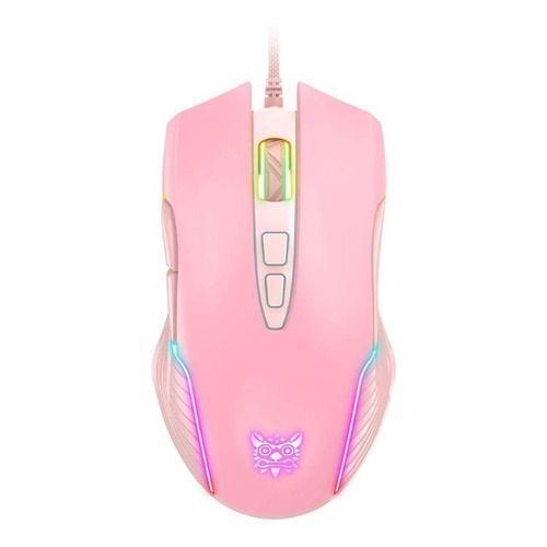 Mouse gamer de juego Onikuma  CW905 pink-1