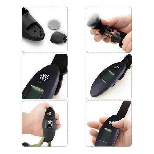 Pesa Electrónica Digital Lcd Para Equipaje Portátil De Mano-2