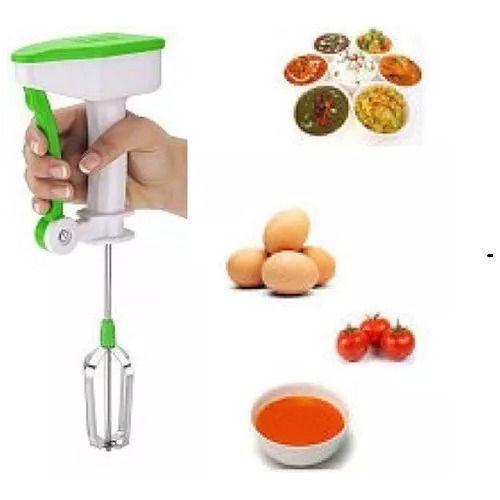 Batidora Licuadora De Mano Flujo Fácil Sin Energía-2