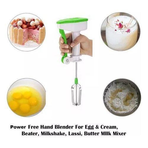 Batidora Licuadora De Mano Flujo Fácil Sin Energía-3