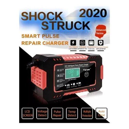 Cargador De Batería Para Auto 12v Pantalla Lcd-3