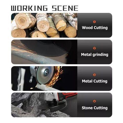 Esmeril Pulidora Angular Inalámbrica Portátil-2