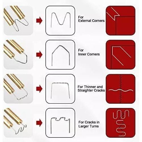 Pistola Maquina De Soldar Grapadora De Plástico Caliente 50w-3