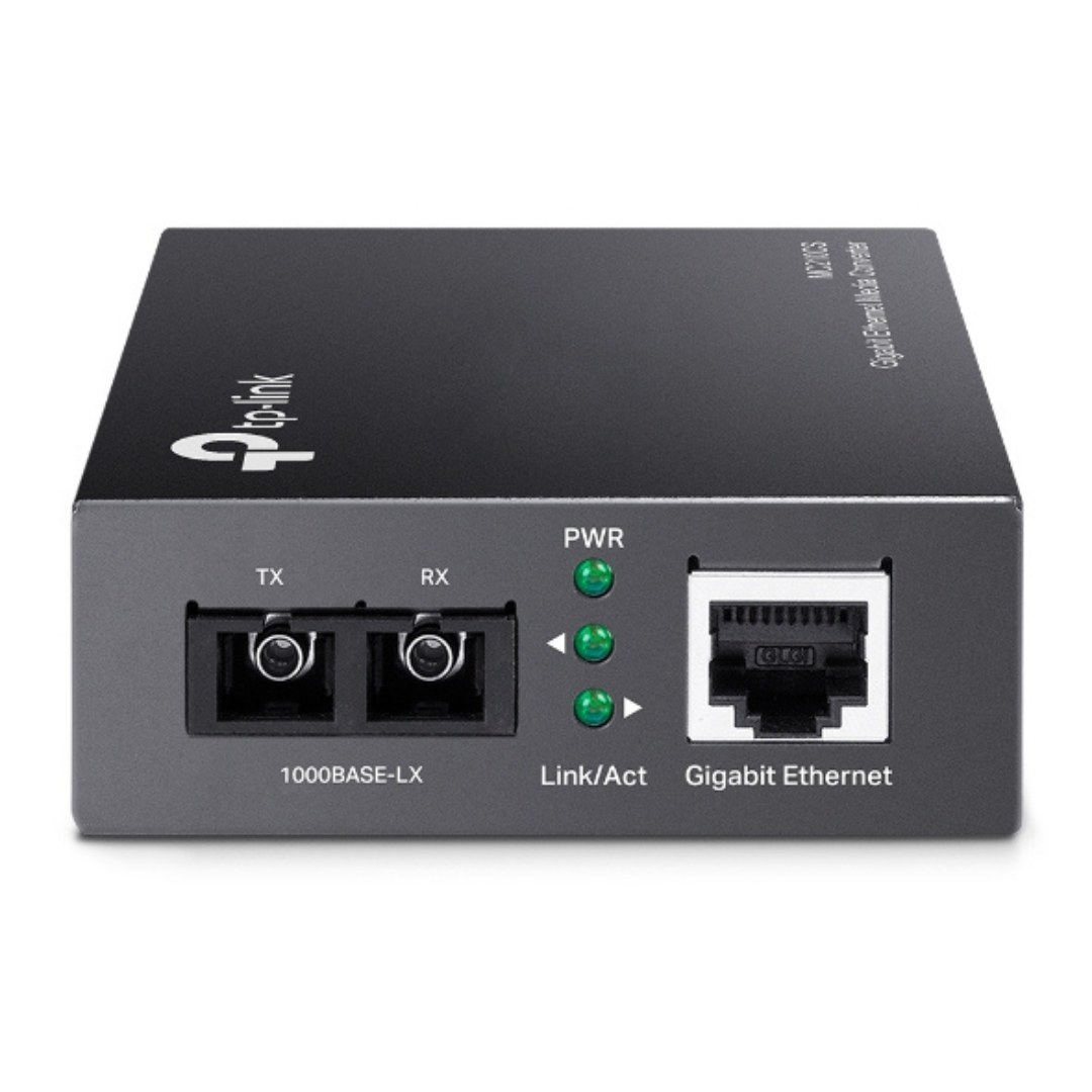 Convertidor multimedia Gigabit monomodo TP Link MC210cs-1