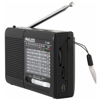 Radio Bluetooth Portátil Recargable Philco Ic-x65-0